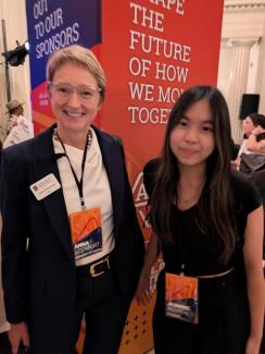 Jasmine Nguyen with Dean Stenport